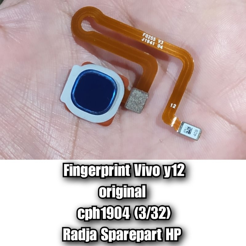 Fingerprint vivo y12 / sidik jari Vivo y12 / cph 1904 original