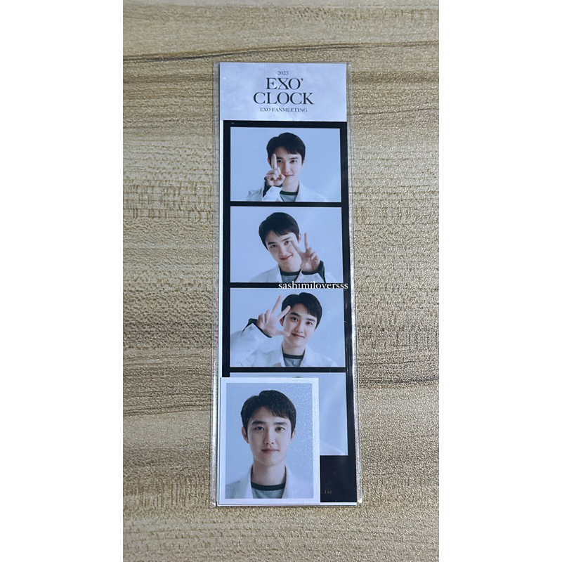 4 Cut + Photo set D.O EXO MD CLOCK 4 Cut D.O 11st Anniversay 4 Cut Kyungsoo EXO Clock 4 Cut Do Kyung