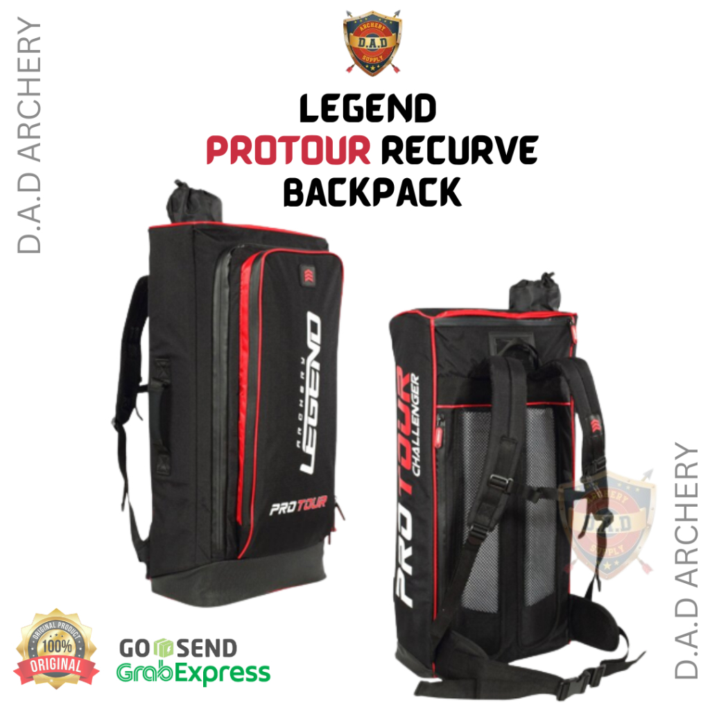 LEGEND "PROTOUR" CHALLENGER RECURVE BACKPACK / TAS PANAHAN