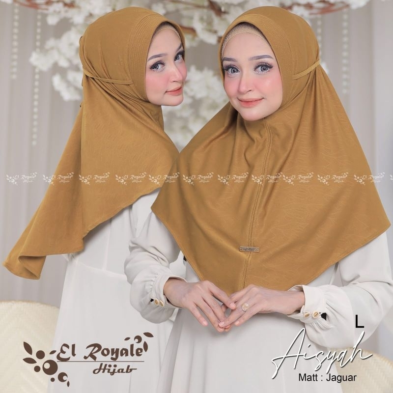 Jilbab bergo hijab instan AISYAH ORI EL ROYALE