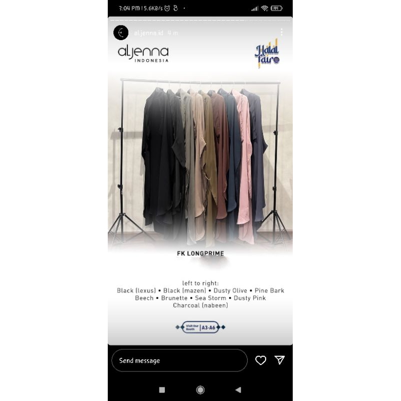 NWT FK LONGPRIME BRUNETTE ALJENNA EDISI HALAL FAIR