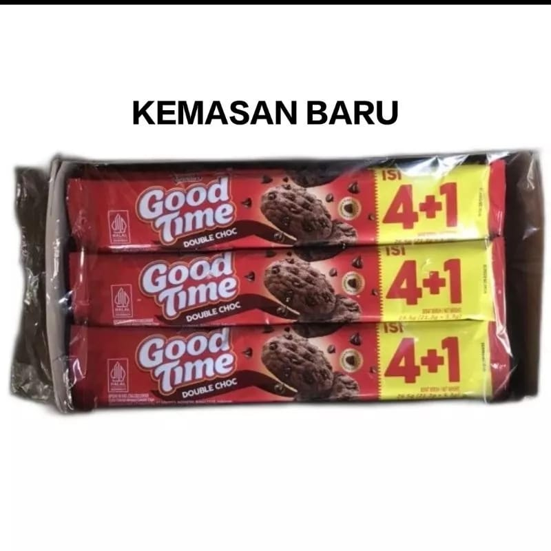 

GOOD TIME DOUBLE CHOC CHOCOCHIPS COOKIES ISI 12/ENAK/TERMURAH