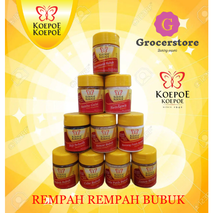 

Bumbu Bubuk Rempah Bubuk Koepoe Koepoe Kupu Kupu
