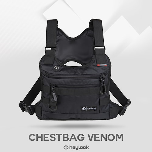 CHEST BAG VENOM2.0 TAS DADA  PRIA TACTICAL RIG BAG OUTDOOR  MULTIFUNGSI ANTI AIR ORIGINAL DSTRO HEYL