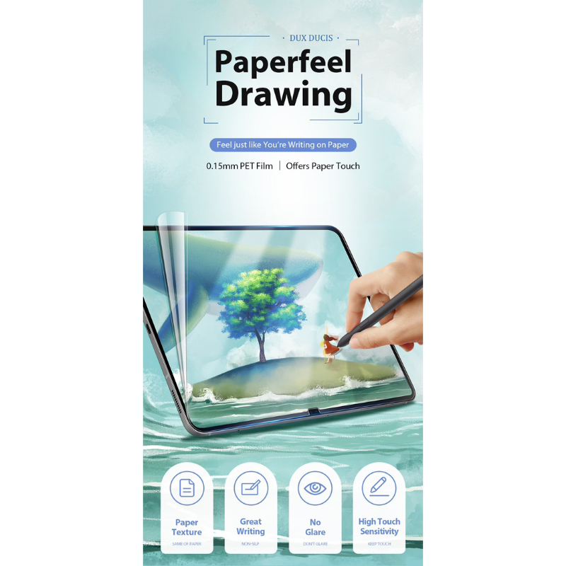 Anti Gores Samsung TAB S9 TAB S9 PLUS TAB S9 ULTRA 2023 Paperfeel Dux Ducis Original Screen Guard Ta