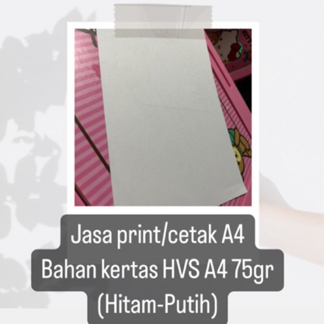 

JASA PRINT CETAK A4 MURAH HITAM PUTIH