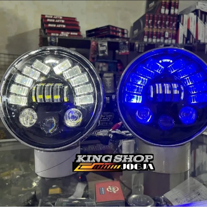 Lampu depan dymaker ninja r ninja rr