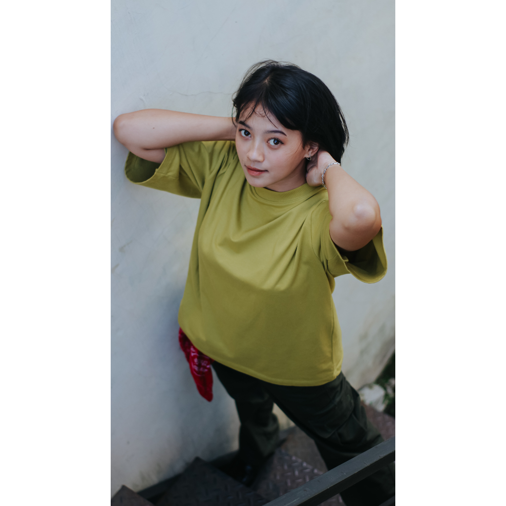 KAOS POLOS OVERSIZE COTTON COMBED 20s