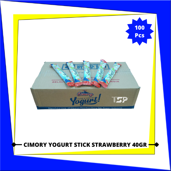 

GRA Yogurt Cimory Thick & Creamy Stick Varian Rasa 40gr x 100 pcs (1 karton)