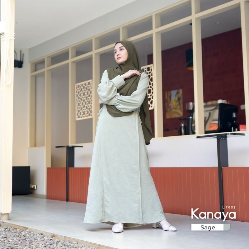 Kanaya dress gamis daily by arafa hijab