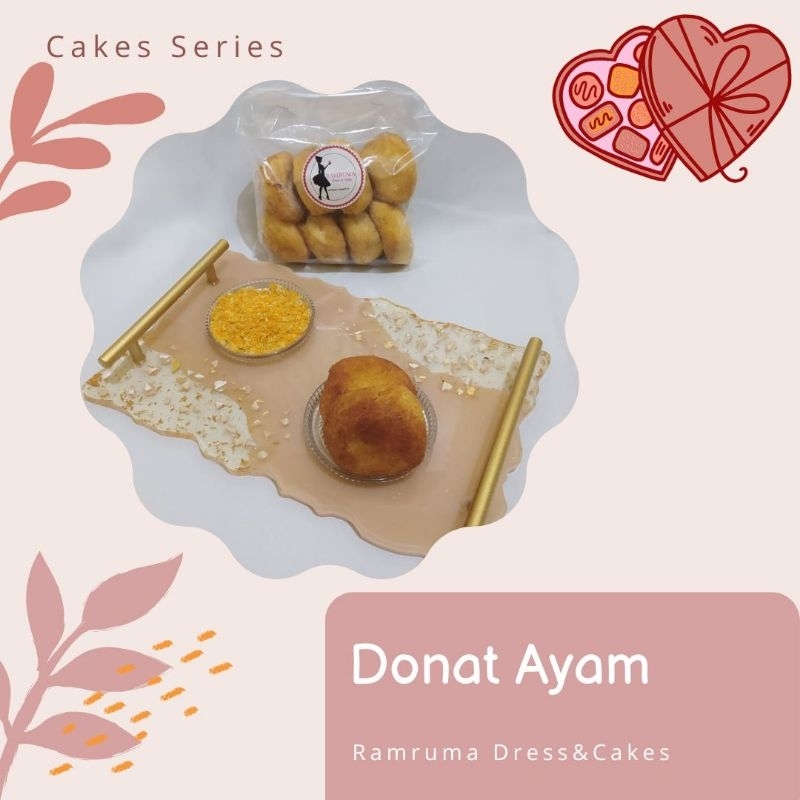 

Donat coklat & Ayam