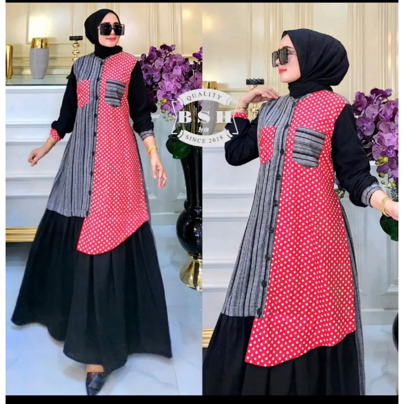 gamis Katun BSH