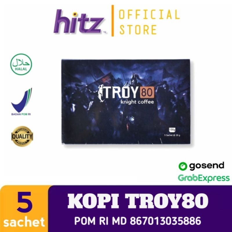 

KOPI TROY 80 BPOM 1 BOX 5 SACHET ASLI ORIGINAL