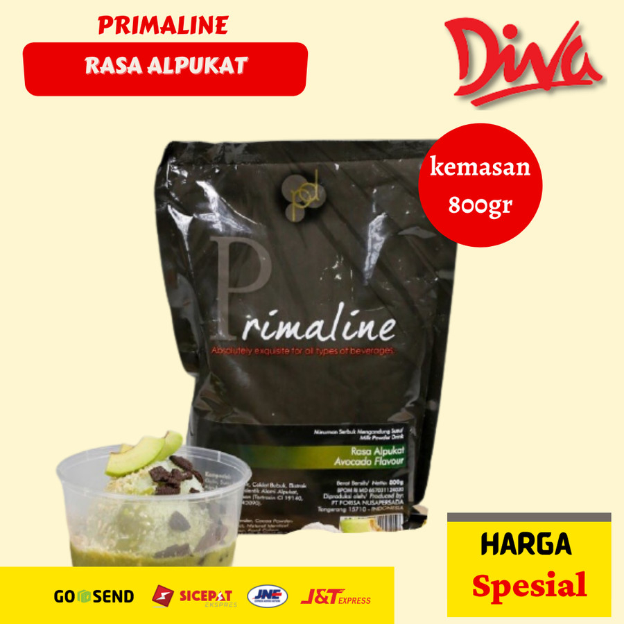 

[800 gr] Primaline Avocado / Minuman Serbuk Rasa Alpukat / Ice Blend
