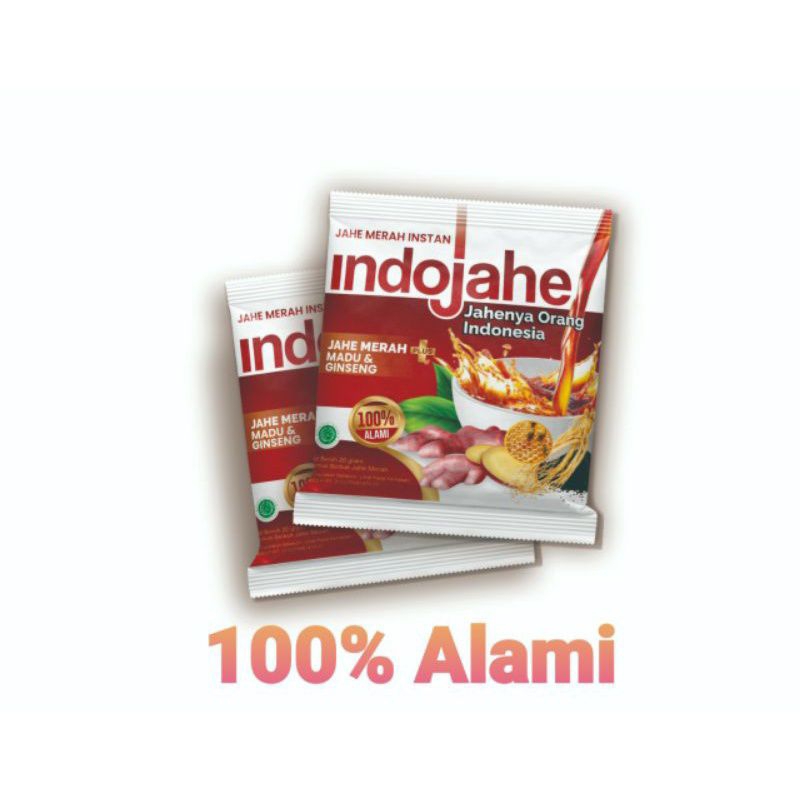 

indojahe premium 10sachet jahe merah, madu, ginseng
