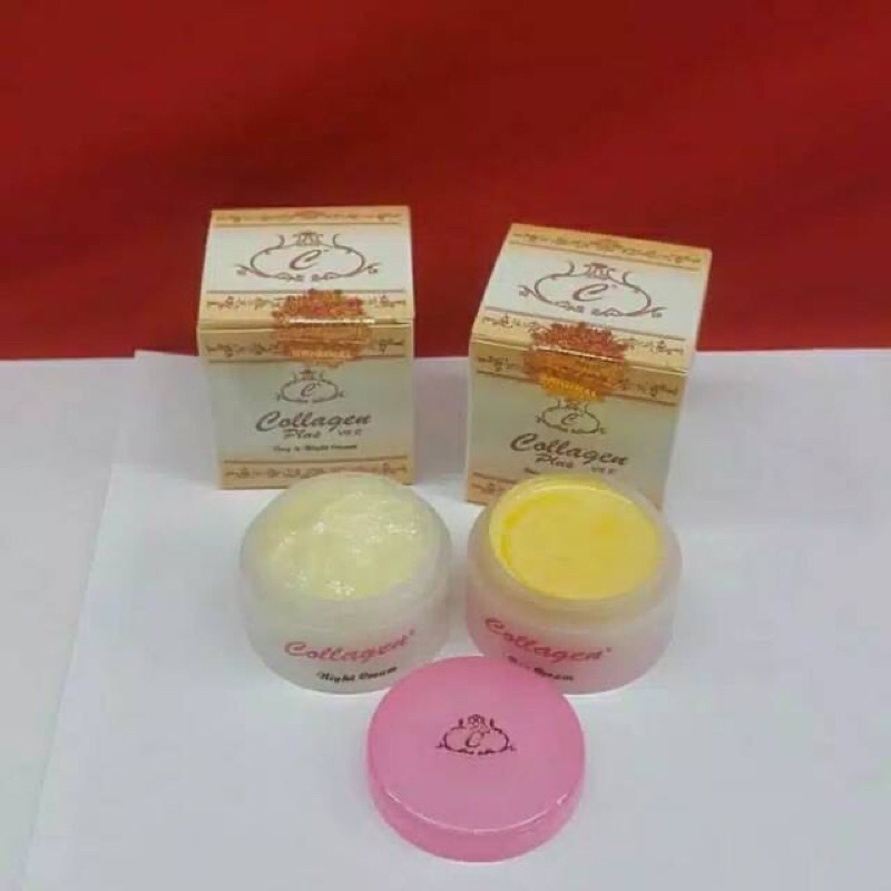 collagen cream siang malam
