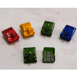 

Serutan pensil bentuk tank (2 lubang)