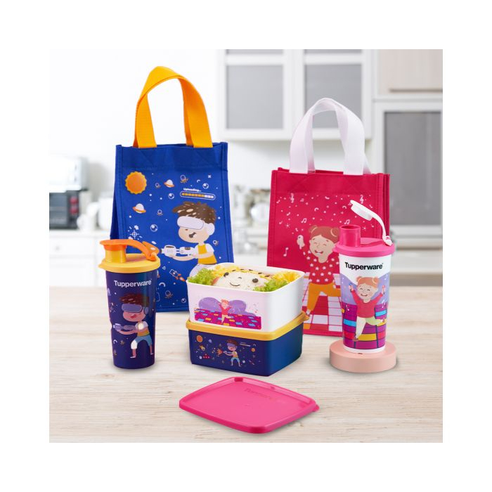 PAKET BEKAL MAKAN AKU ANAK SEHAT TUPPERWARE,PAKET BEKAL ANAK PAUD,PAKET BEKAL ANAK TK