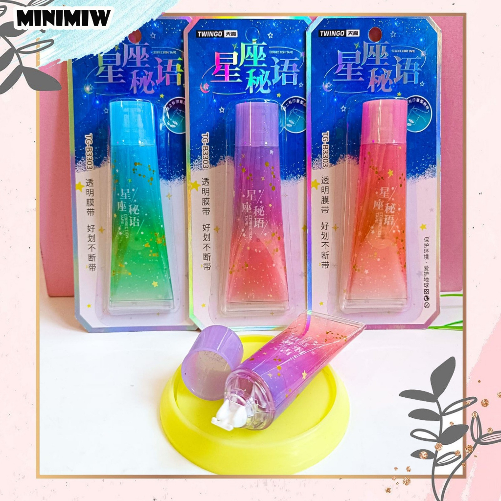 

Correction tape STARRY BINTANG BESAR TG-B3303 LUCU IMUT KADO UNIK ALAT-ALAT SEKOLAH AESTHETIC KOREA ORIGINAL COD