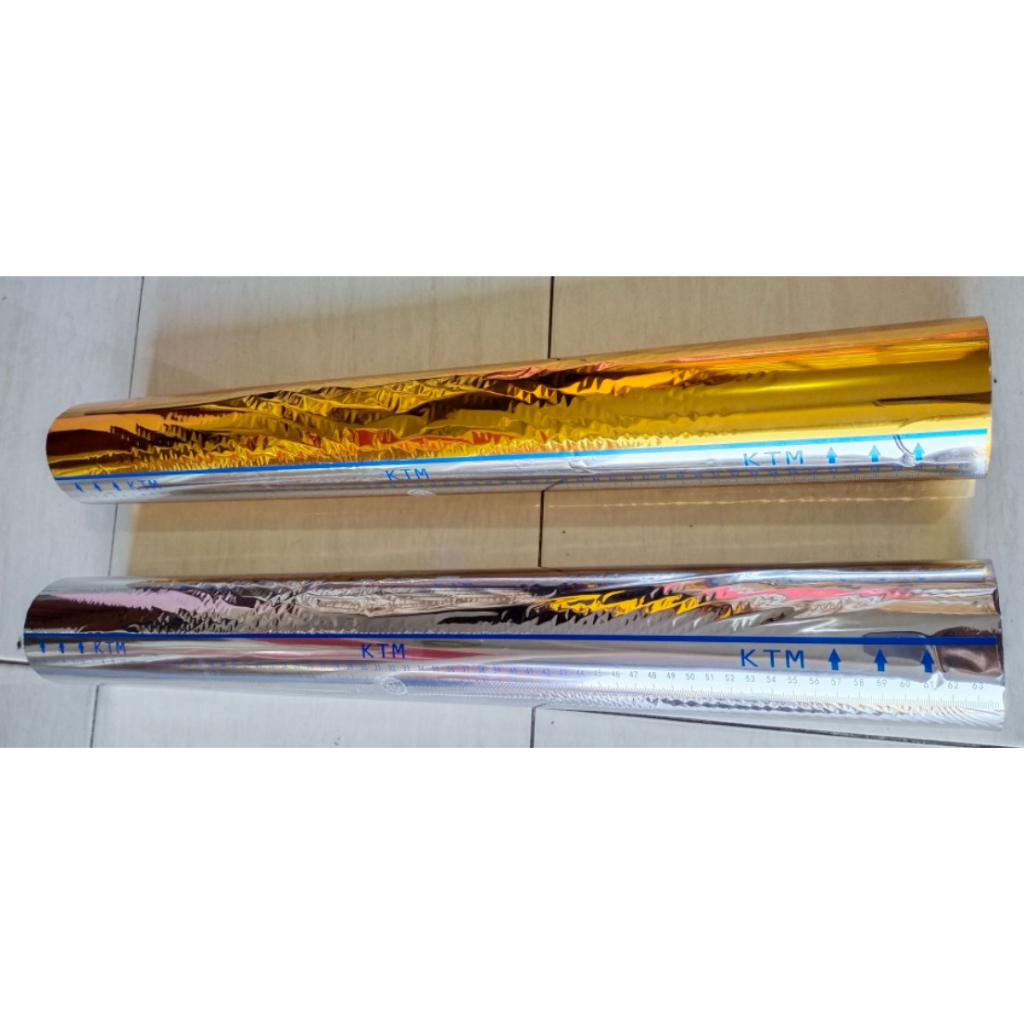 HotStamping Foil Roll JUMBO 240 x 64 panjang stampingfoil kertas hotprint hologram, cetak timbul emb
