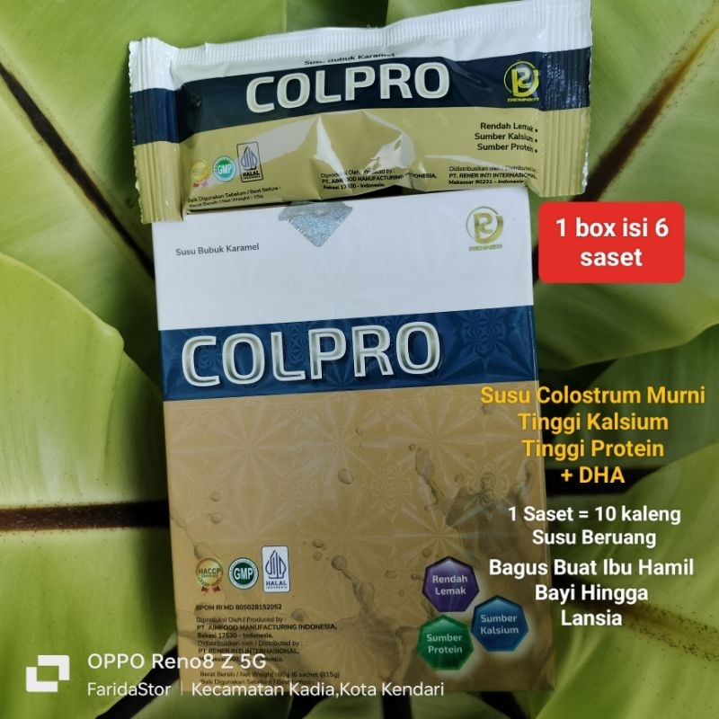 

COLPRO RENNER SUSU BUBUK KARAMEL ORIGINAL 1 BOX ISI 6 SACHET