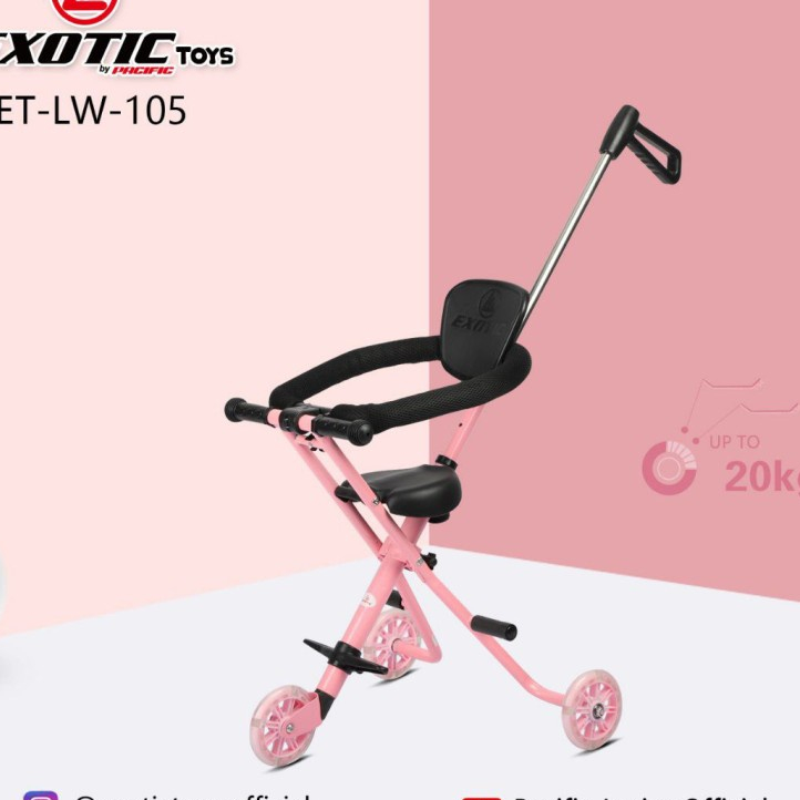 EXOTIC Magic STROLLER LW-105