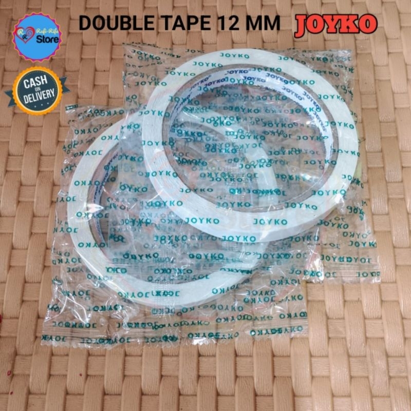 

Joyko Double Sided Tape Perekat 2 Sisi 12 mm X 15 Yard