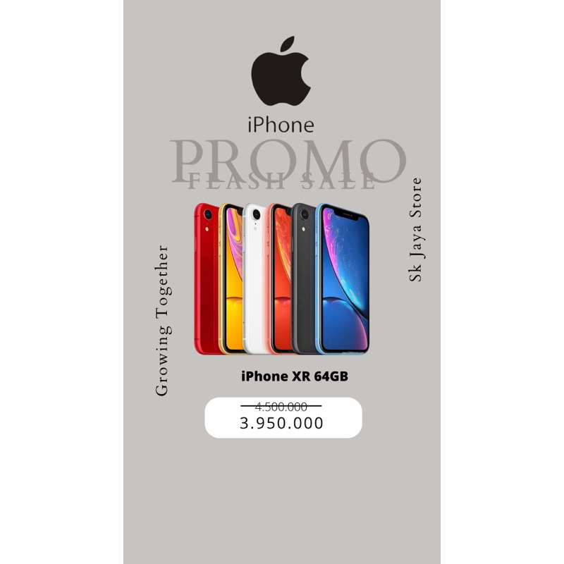 SMARTPHONE APPLE IPHONE XR 64GB