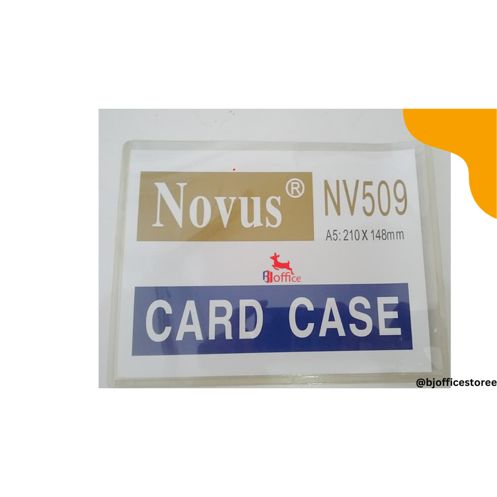 

Card case tebal A4 merk NOVUS NV509