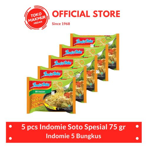 

5 PCS INDOMIE SOTO SPESIAL 75 GR