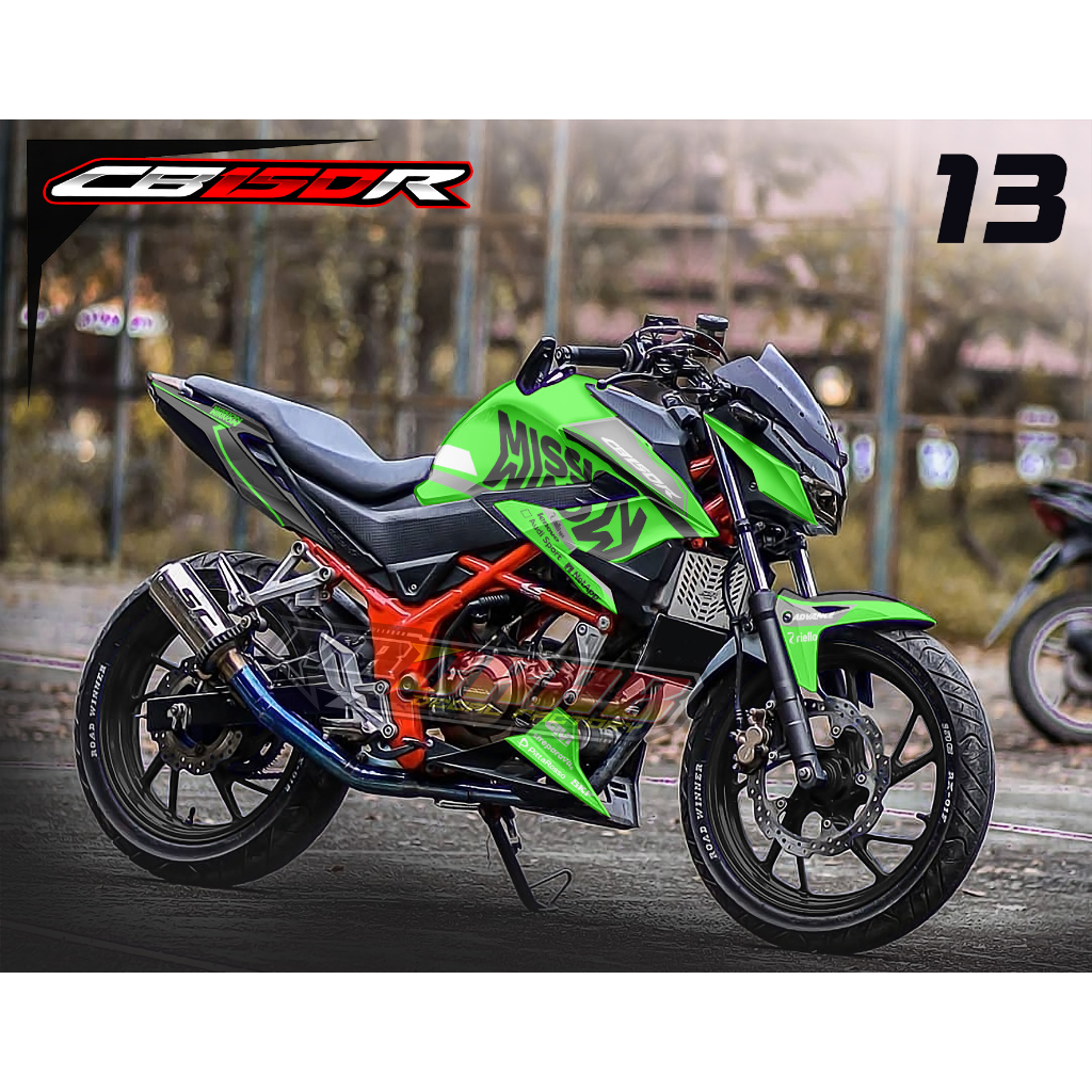 DECAL CBR 150R 2018 FULLBODY - STICKER PREMIUM CBR 150R 2018 MISSION WINNOW 13