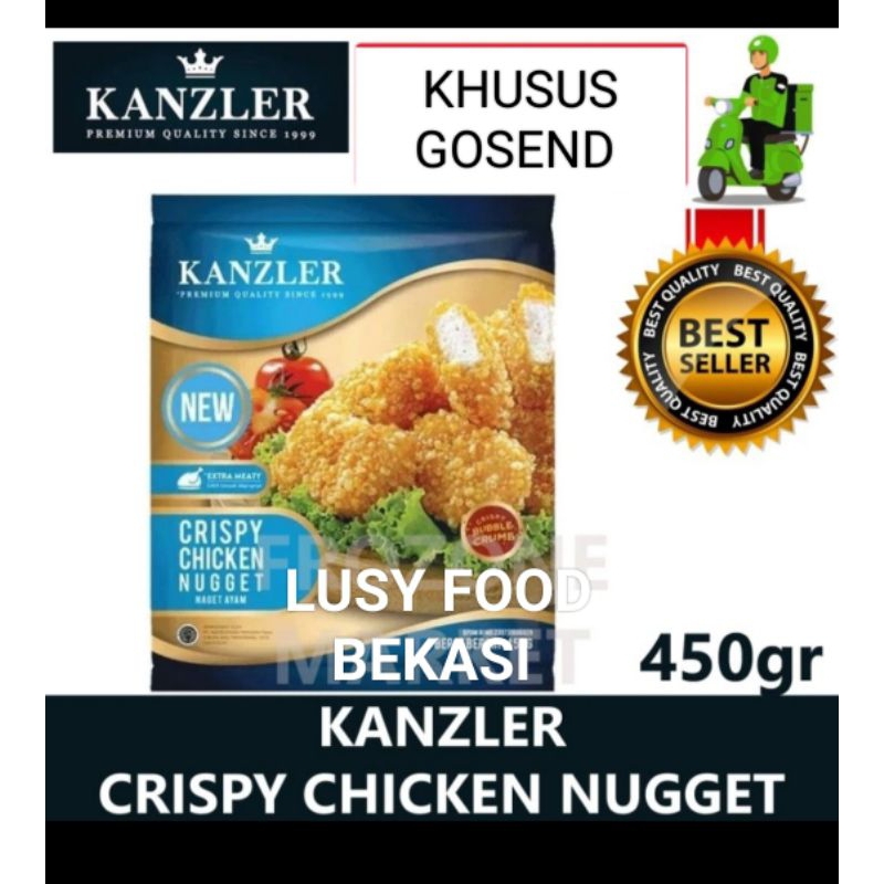 

Kanzler chicken nugget crispy 450gr