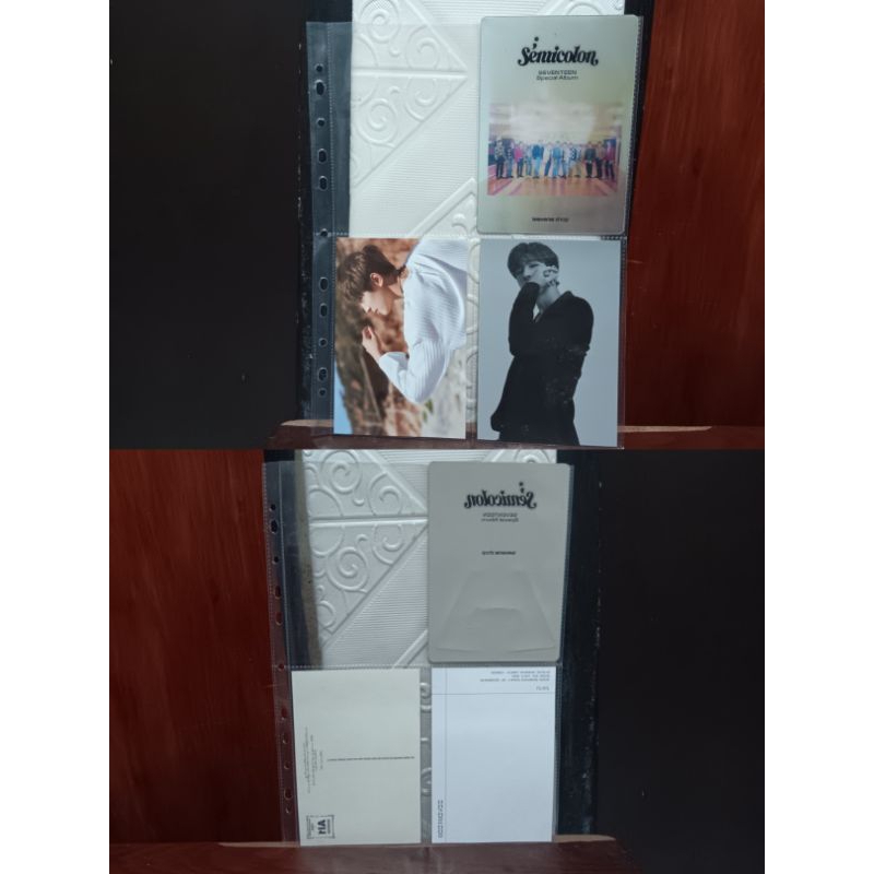 Seventeen Wonwoo Postcard Lenticular