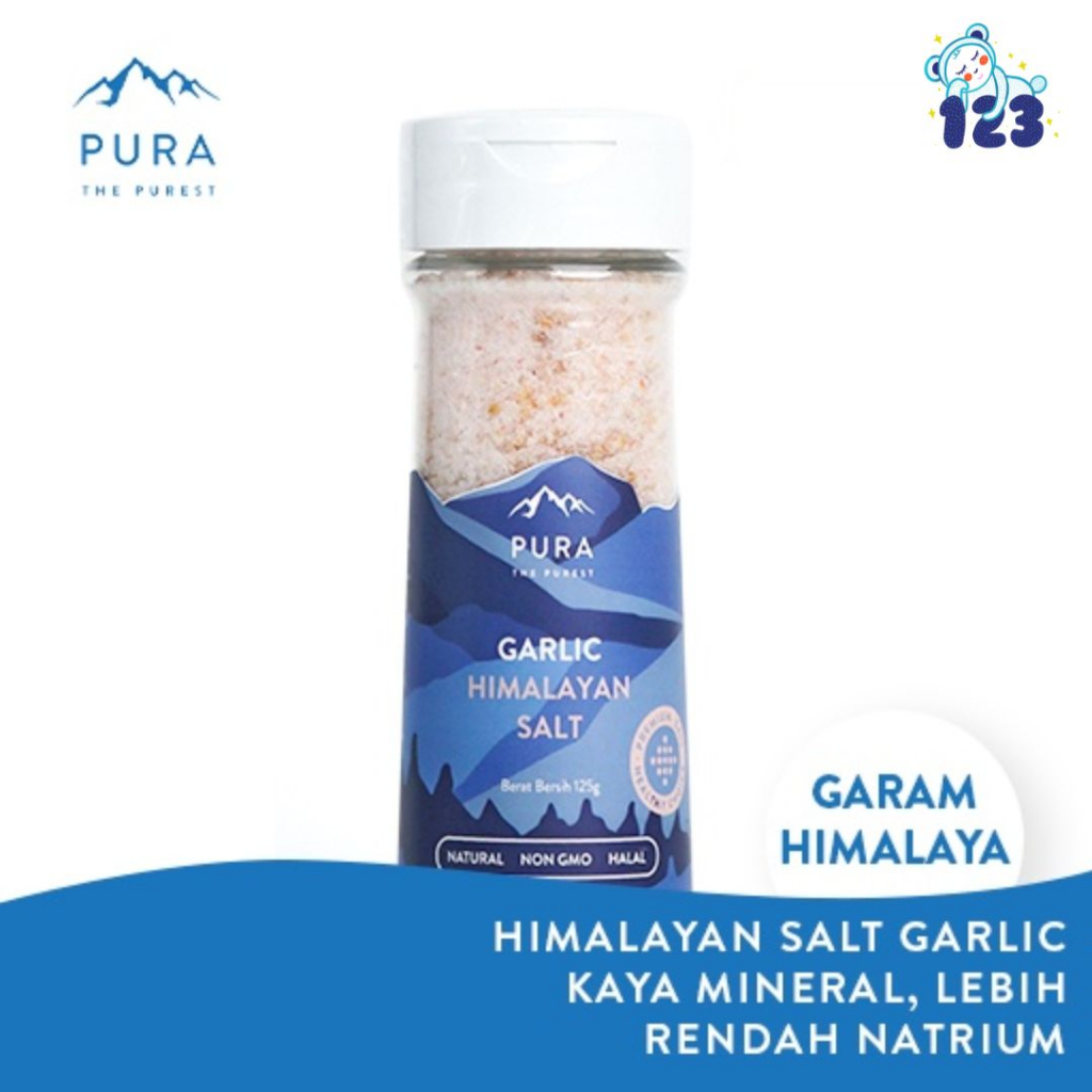 

PURA HIMALAYAN SALT GARLIC GARAM HIMALAYA NATURAL MPASI - OFFICIAL MANADO