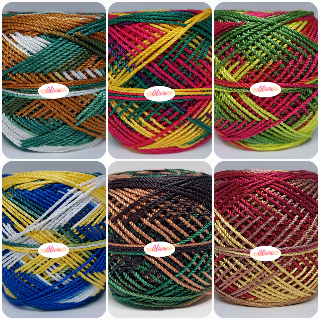 BENANG RAJUT NILON | KILAP GRADASI