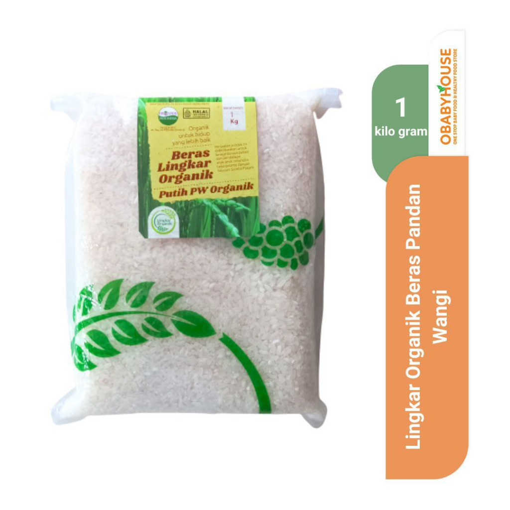 

Lingkar Organik Beras Pandan Wangi 1 kg