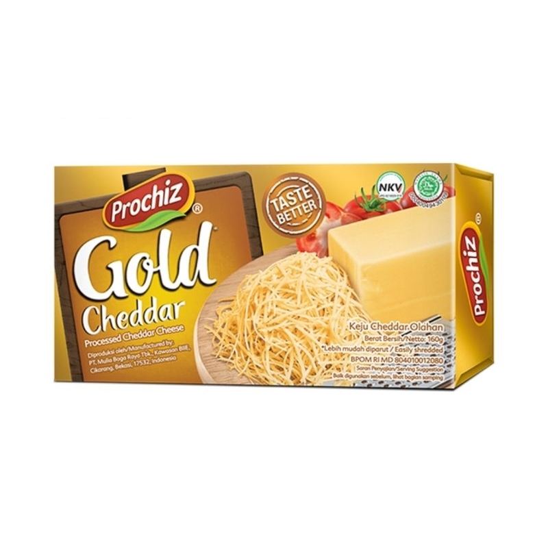

Prochiz gold cheddar box 160gr