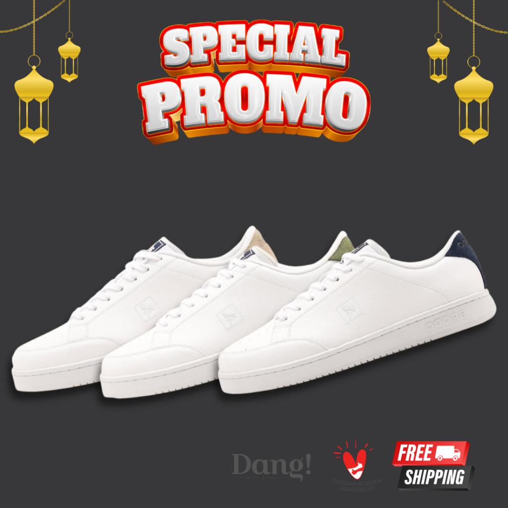 BRODO - Sepatu Ace Court Series Sneakers Original