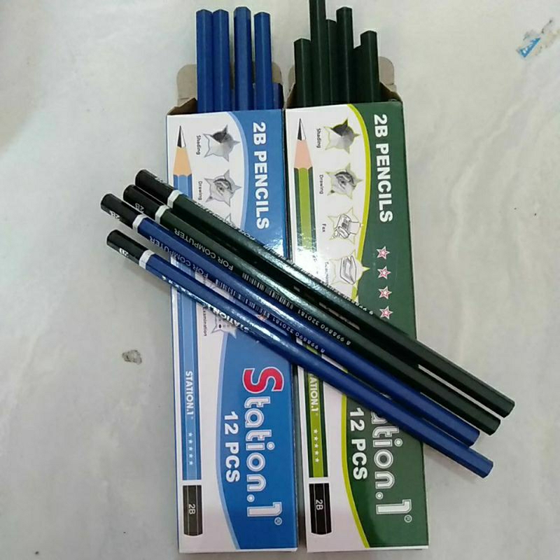 

STATION-PENSIL 2B |PENCIL KAYU |PENSIL RAUT
