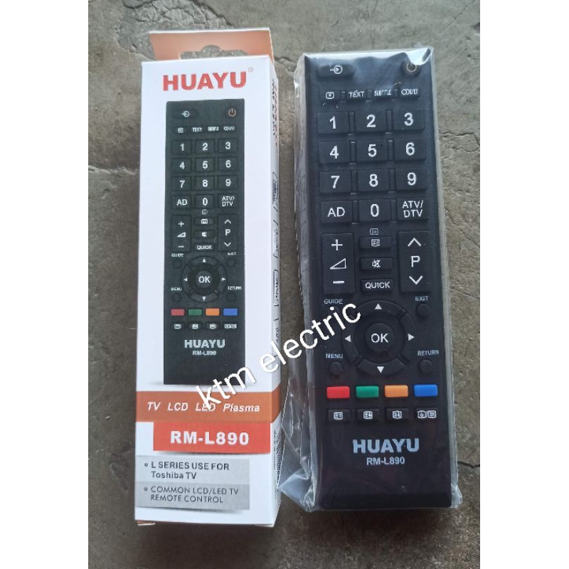 remote tv LED Toshiba