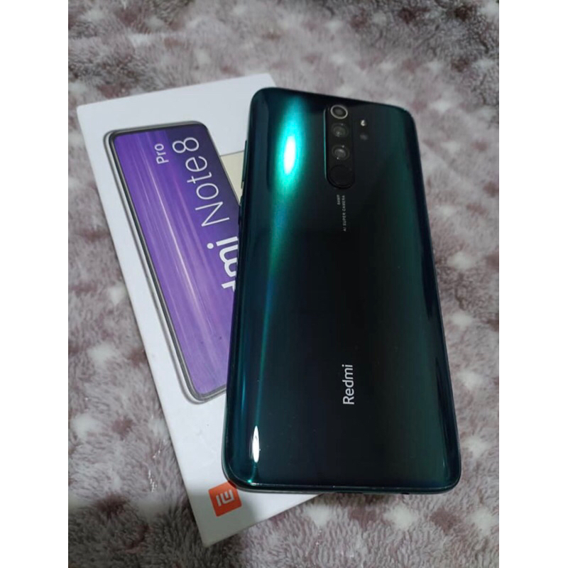 XIAOMI REDMI NOTE 8 PRO 6/64GB MULUS SECOND FULLSET