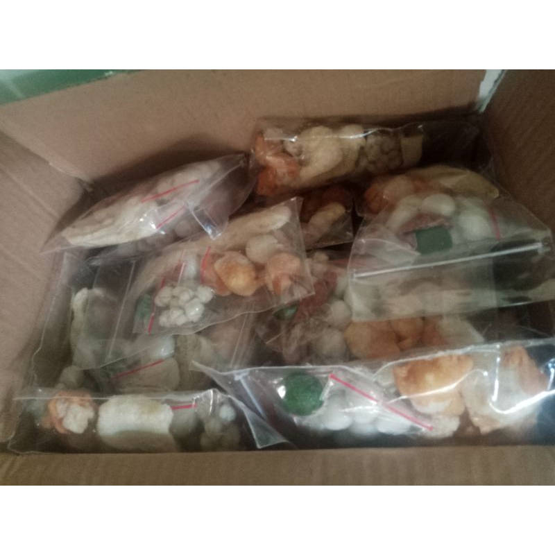 

bakso Aci isi 6 harga satuan 1 pcs