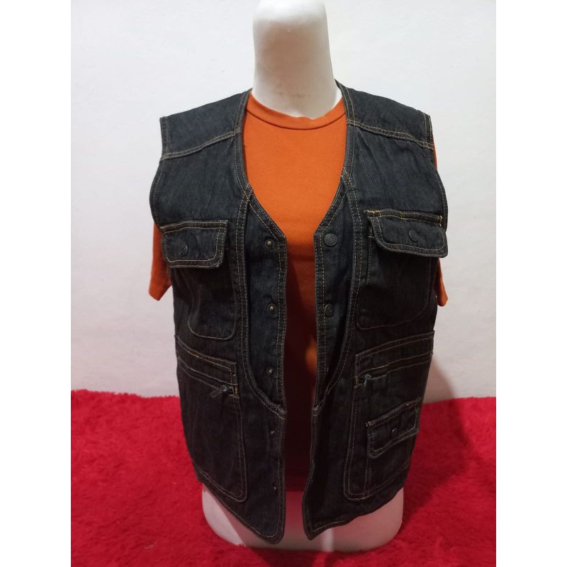 Preloved rompi wanita jeans