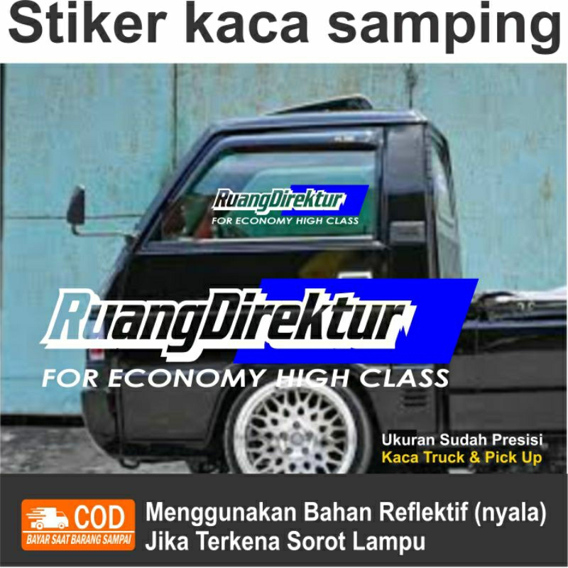 stiker kaca mobil pick up l300 pick up ss dll