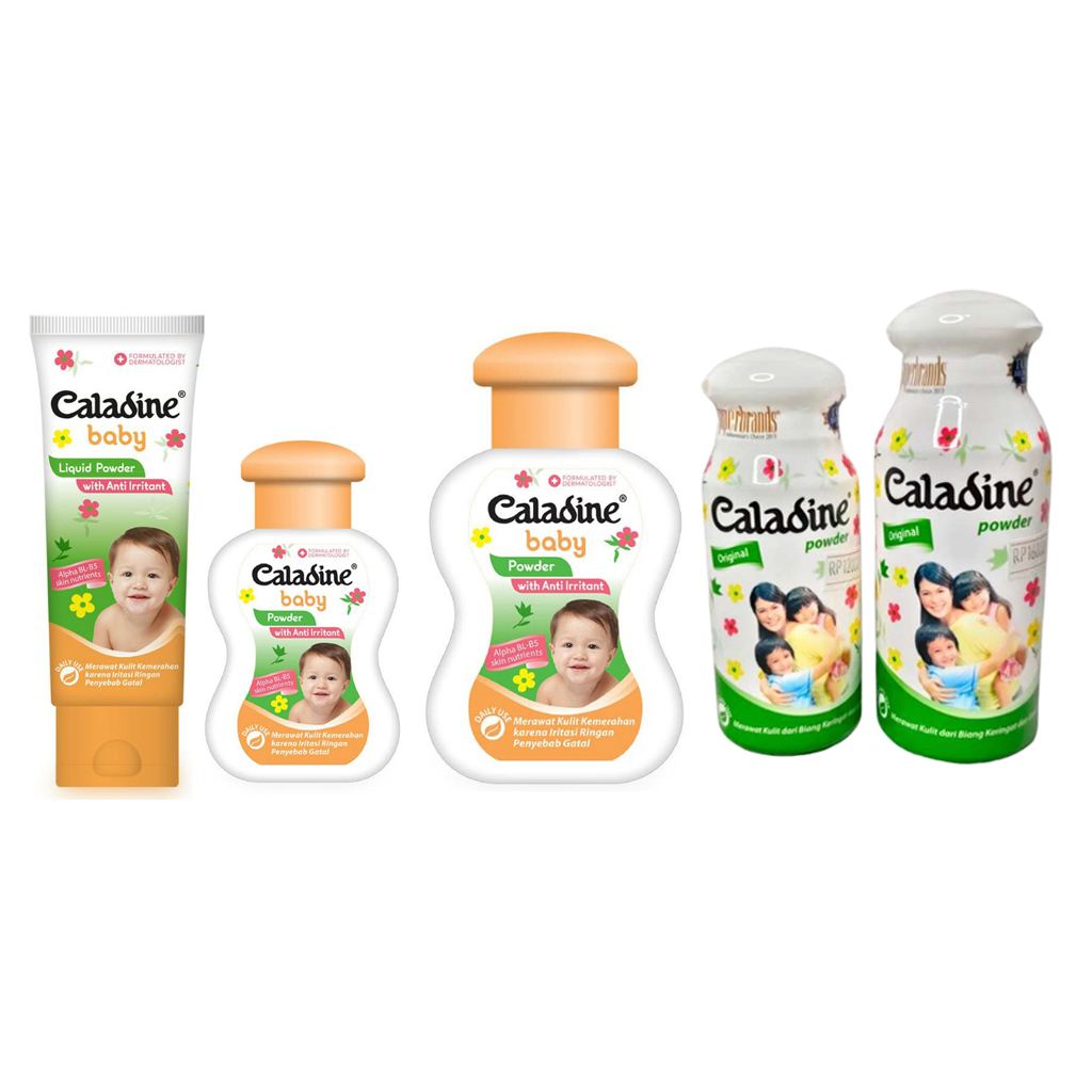 Caladine Baby Liquid Powder Bedak Cair| Baby Powder Bedak Bayi | Prickly Heat Powder Bedak Biang Keringat
