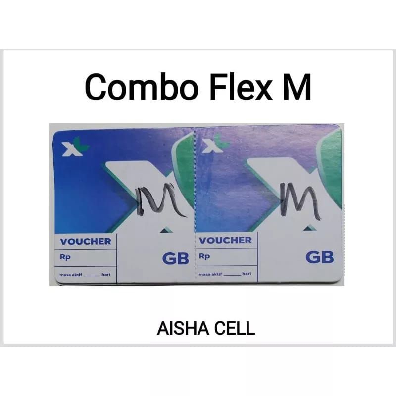Voucher XL Combo Flex M / 1+ Nasional