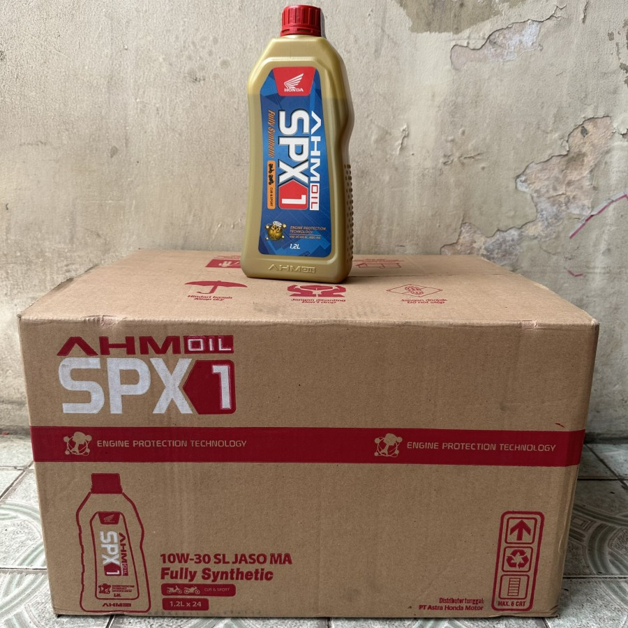 68 /DUS SPX1 1,2L ISI 24 AHM OIL OLI 10W 30 SL JASO MA BEBEK SPX 1 SPORT ENGINE 1200ML 1200 LITER OL