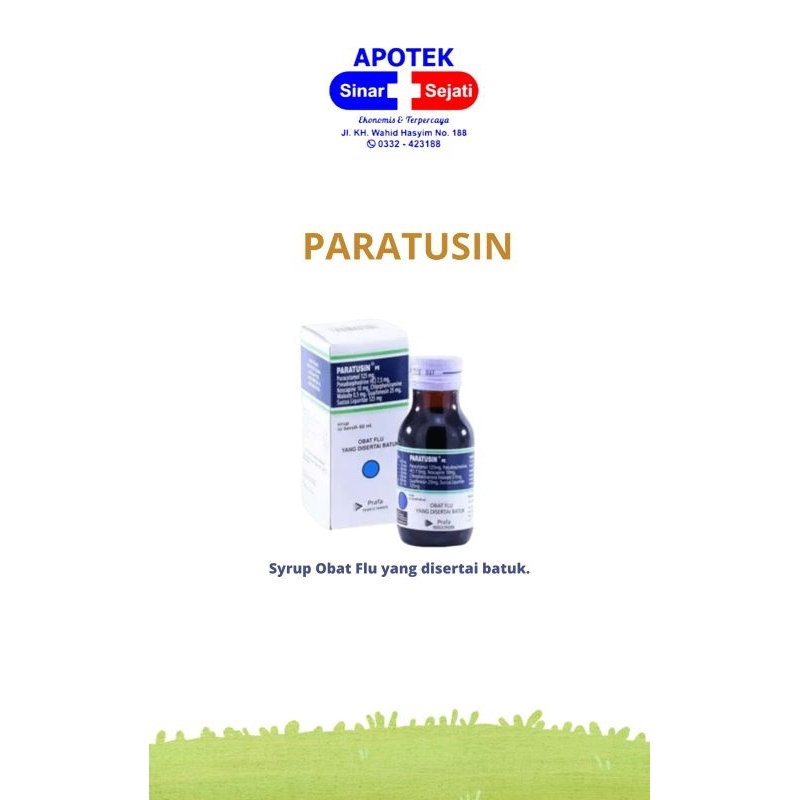 

Paratusin sirup 60ml