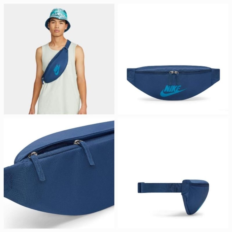 SALE100%Original NIKE Unisex Sportswear Heritage Waistpack 3L Tas Olahraga Kode Artikel : DB0490-411