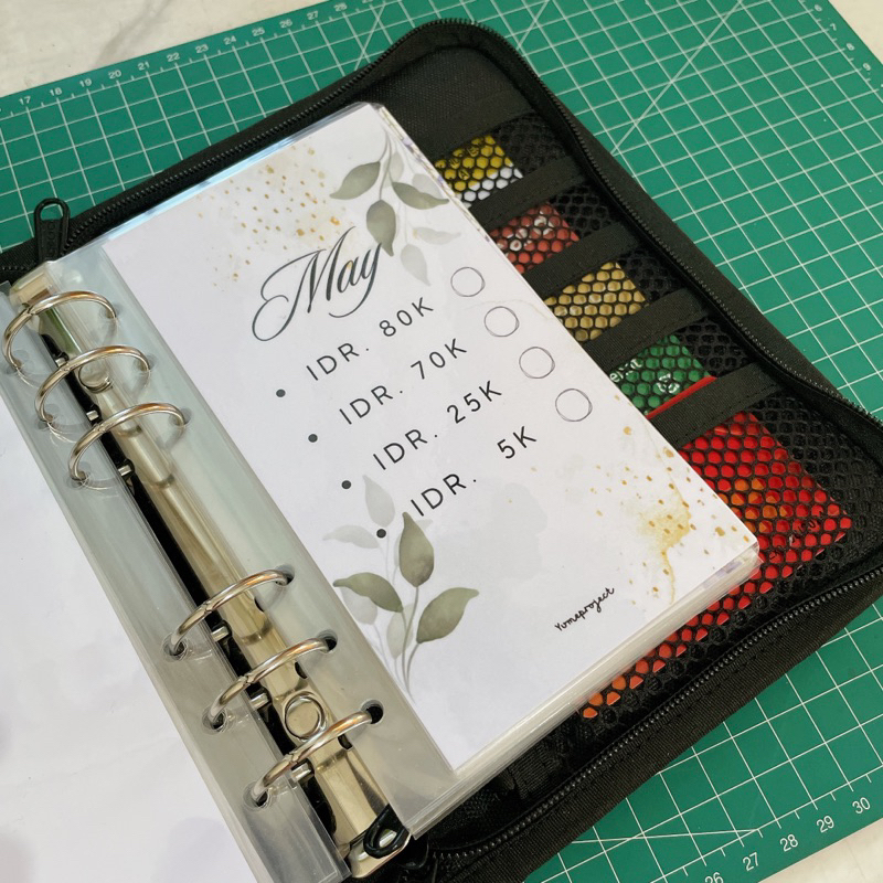 

RK monthly saving A6 nabung bulanan bisa di pakai berulang